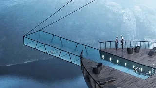 7 Most Dangerous , Amazing and Strange Swimming Pools in the World In Urdu/Hindi .