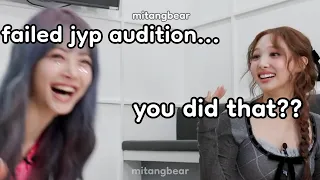 nayeon *shocks* eunchae with how she passed JYPE auditions (ft. how eunchae failed)