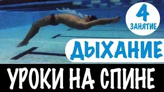 ВОДА БОЛЬШЕ НЕ ПОПАДЕТ В НОС. ДЫХАНИЕ В ПЛАВАНИИ НА СПИНЕ. УРОКИ НА СПИНЕ @ Swimmate.ru