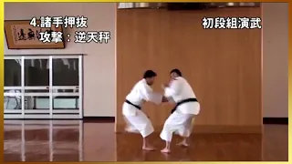 1 Dan kumi-embu Shorinji Kempo. Demonstrations techniques, goho, juho. 少林寺拳法