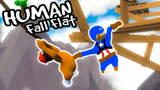 Алег Кофи! Диржи миня и НЕ атпускай! Я не хочу умерать! Human Fall Flat.