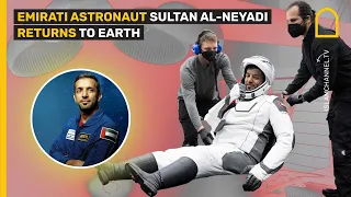 Emirati astronaut Sultan al-Neyadi returns to Earth