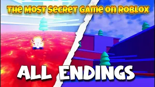 ALL Endings [Part 1] - The Most Secret Game on Roblox [Roblox]