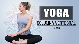 Alivia el Dolor de la Espalda con este Yoga para la Columna Vertebral - 34 minutos