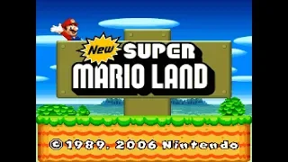 SNES New Super Mario Land