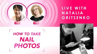 How to take pictures of your nails. Live stream on Instagram 24.02.2021