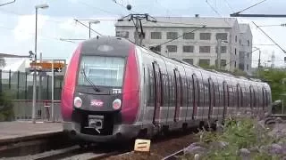 Z50000 NAT : A la gare de Saint Denis sur la ligne H du Transilien