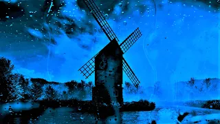 Spinning Windmill Rain Video with True Scary Stories | HEAVY RAIN | For Relaxing | (Scary Stories)