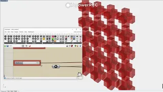 Auxetic structure - Grasshopper test