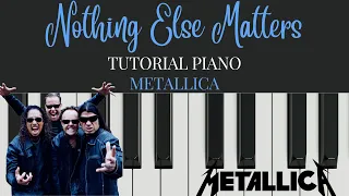 Tutorial y partitura piano fácil Nothing Else Matters - Metallica. Nivel 3/5