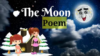 The Moon ||Poem||Rhyme|| Blossoms-3||#achantamani || Unit-6 || class-3