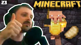 Forsen trades pork in Minecraft (23)