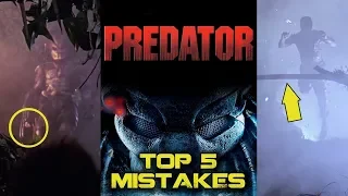 Predator (1987) - Top 5 Movie Mistakes - Arnold Schwarzenegger, John McTiernan