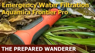 Emergency Water Filtration for Survival Kits