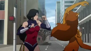 Wonder Woman vs Cheetah (training) | The Death of Superman