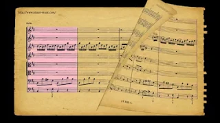 Vivaldi Concerto 4 4 Violins - Mov. 1 - Orchestra Score