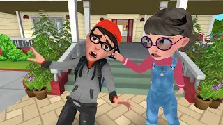 Scary Teacher 3D, Nick & Tani, Scarympostor - Scary Escape Special episode 11(iOS, Android)