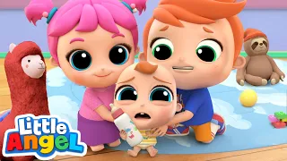 Baby Brother, We'll Take Care Of You | Little Angel Kids Songs & Nursery Rhymes