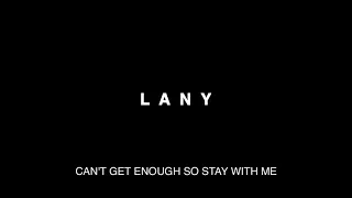LANY - ILYSB(lyrics video)