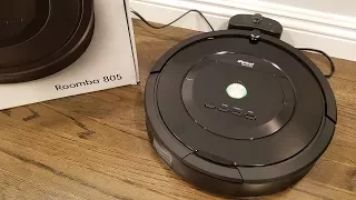 iRobot Roomba 805 Vacuum Cleaning Robot Unboxing in 4K