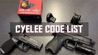 Complete Cyelee Code List