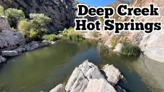 Hiking directions to Deep Creek Hot Springs  ( free route )