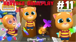 Talking Tom Gold Run | NEW UPDATE | Talking Ginger | Reverse gameplay | EP 11 #2k