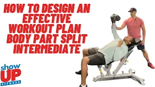 How to Design an Effective Workout | Split routine program for intermediate client |Show Up Fitness