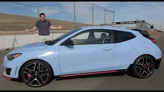 The 2019 Hyundai Veloster N Is a Thrilling Hot Hatchback