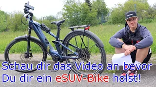 Schau dir das Video an bevor du dir ein SUV-eBike kaufst!