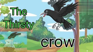 the thirsty crow story for kids | kids moral story | bed time story for kids