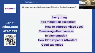 SANDAG HAP Regional Training – Objective Design Standards