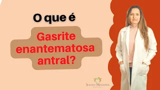 O que é gastrite nantematosa antral moderada?