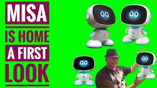 Misa Robot is home! First look at  Misa  Next Generation Family Social Robot