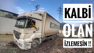 TIR'ım BATTI ! / ÇAMURA SAPLANDIK / BU MANEVRAYA YÜREK DAYANMAZ !