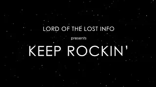 Lord Of The Lost info  —  Keep Rockin' (fan video)