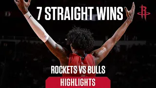 Rockets Win over the Bulls 3/21/24 | Houston Rockets