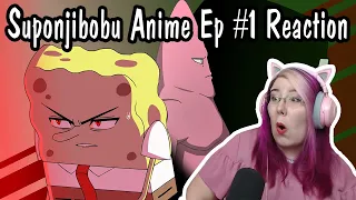 Suponjibobu Anime?!? - Suponjibobu Anime Ep #1: Bubble Bass Arc REACTION - Zamber Reacts