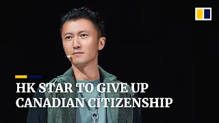 Hong Kong star Nicholas Tse to renounce Canadian citizenship amid China crackdown on its celebrities