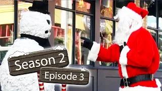 Scary Snowman Pranks Santa Clause - Season 2 Episode 3