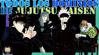 💎TODOS los DOMINIOS de Jujutsu Kaisen | Manga y Anime | Expansiones Territoriales | ❄️Jujutsu Kaisen