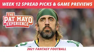 2021 Week 12 Picks Against The Spread, NFL Game Previews | Cust Corner Mini