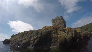 Firth of Clyde Cumbrae Island & Bute lovely nature paddle in 4K