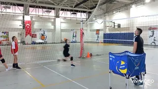 Voleybol'da smaç çalışması. Geliştirme bölümü 🏐🇹🇷