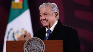 Secretaría de Marina participa en el desarrollo de México. Conferencia presidente AMLO