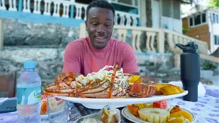 Dickie's Secret Lobster Buffet | Jamaican Street Food Tour