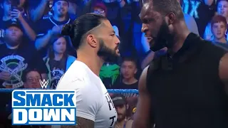 WWE - Roman reigns Vs. Omos Jordan Omogbehin | Smackdown 2021