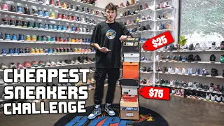 Buying The 10 Cheapest Sneakers At A Sneaker Store