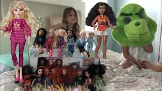 Disney Princess Ralph Breaks the Internet Dolls Elsa Anna Moana Ariel Belle Snow White Rapunzel