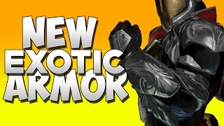 DESTINY NEW EXOTIC ARMOR! Destiny Exotic Armor Dark Below DLC News